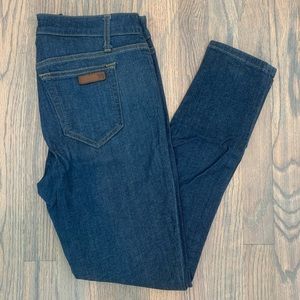 JOE’S JEANS dark wash skinny ankle jean (size 28)